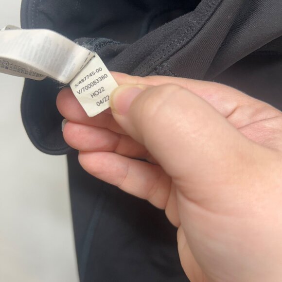 Athleta black rainier tight legging workout outdoor XL - Picture 4 of 10